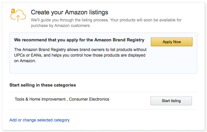 Now enter the product details