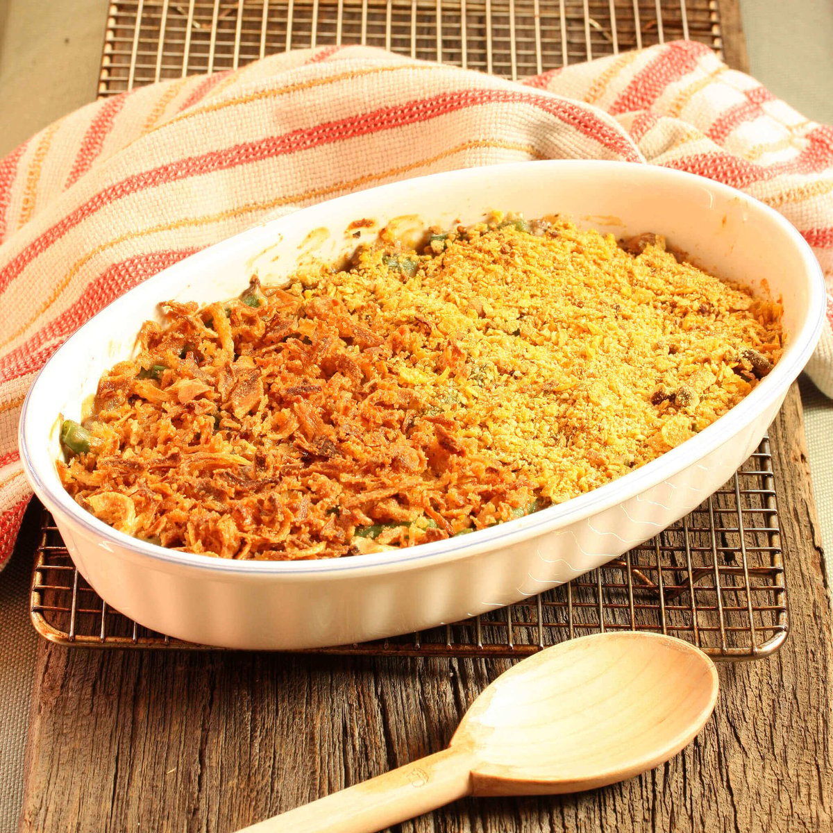Who brought the green bean casserole?? (Image: Meal Makeover Moms)