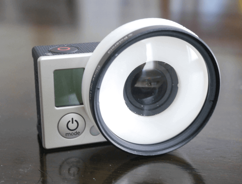 Image of Best GoPro Accessories to 3D Print or Buy: Macro Lens Mount