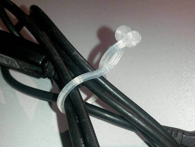 Like zip ties, but different. (source: Thingiverse)