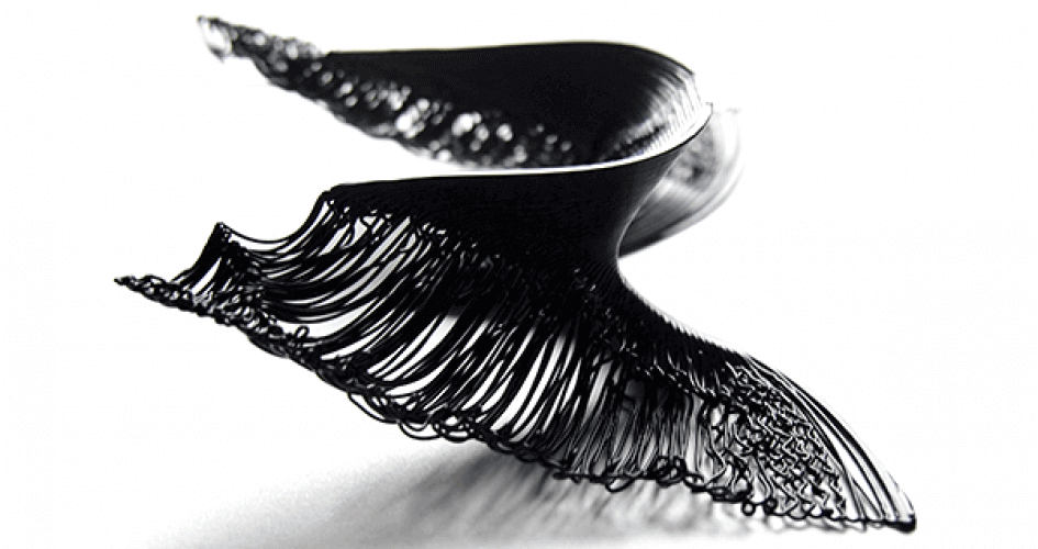 The Filament Sculptures by Lia use 3D printing as a study of physical shapes (image: Casa Jasmina)