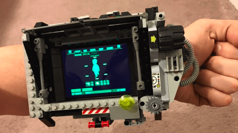 This Pip-Boy was made from Lego bricks. Man, we’d love to see an Instructible on this fabulous piece (image: brosumi)