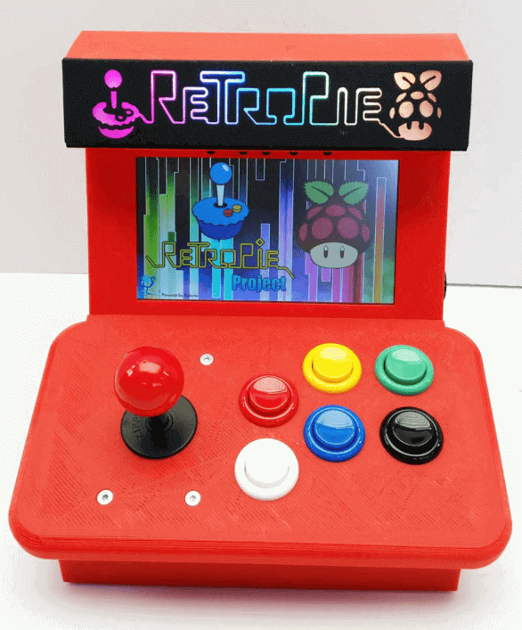 Photo de Boîtier RetroPie: La Pi-Cade (boîtier Raspberry Pi pour borne d'arcade)
