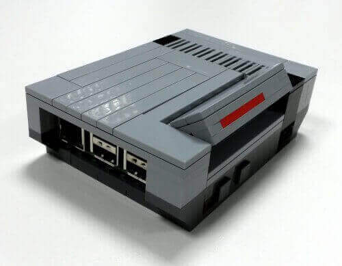 Image of Raspberry Pi NES Case: Lego Case