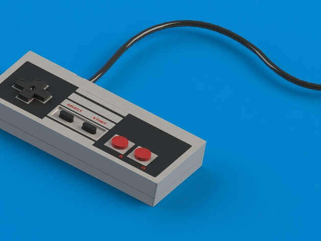 Image of Raspberry Pi NES Case: Classic NES Controller Replica (Bonus)