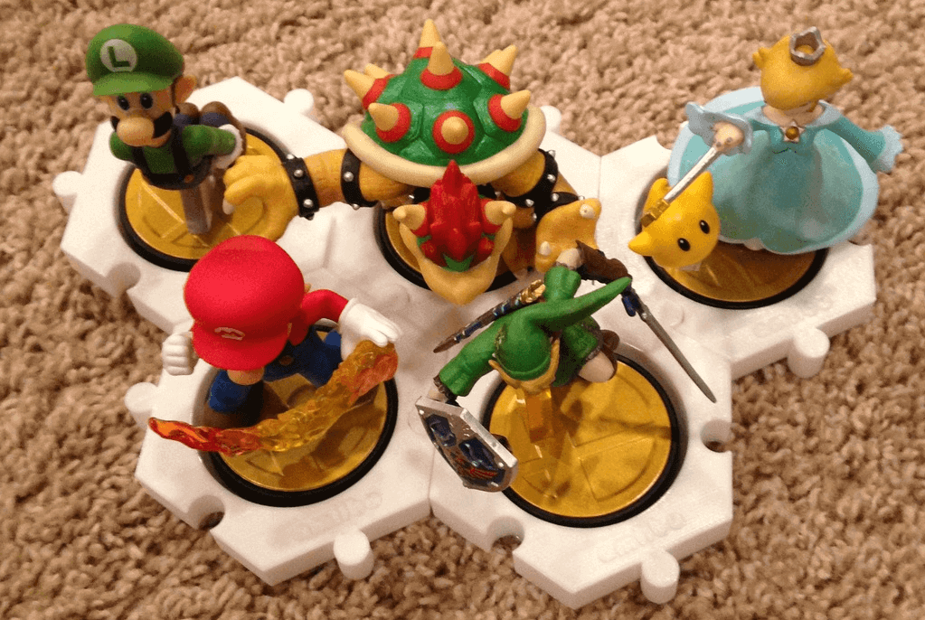 Amiibo stand Collection Interlocking Amiibo Stand