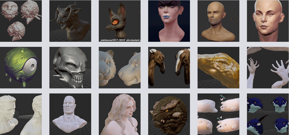 Image of ZBrush Free Download: SculptGL