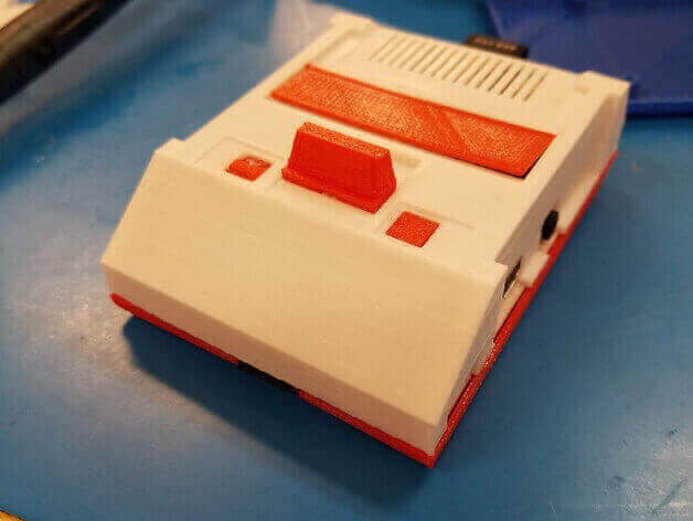 Image of Raspberry Pi NES Case: Famicom