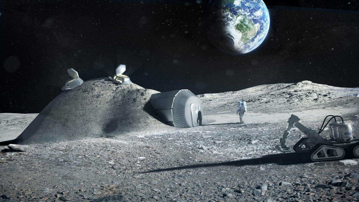 101 questions answered lunar base made with 3d printing