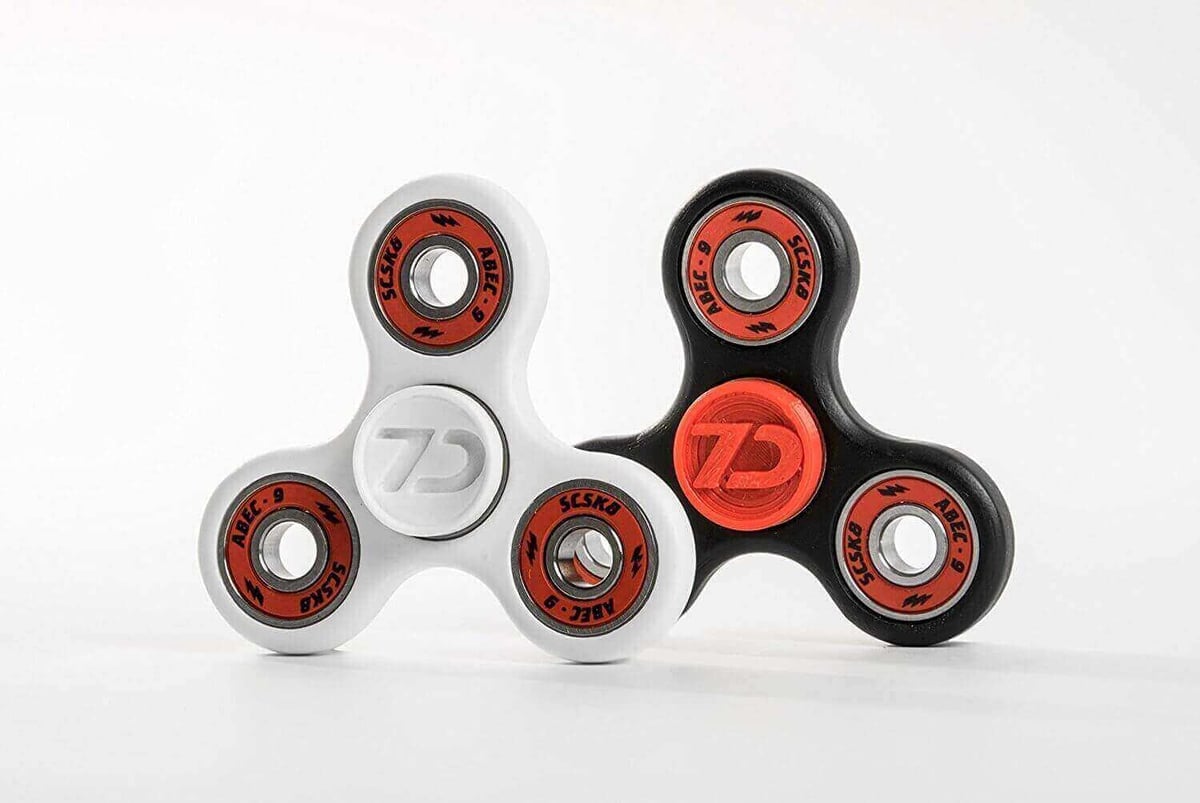 Image of Best Fidget Spinner Toys to Buy or DIY: Dirt Resistant Tri-Spinner