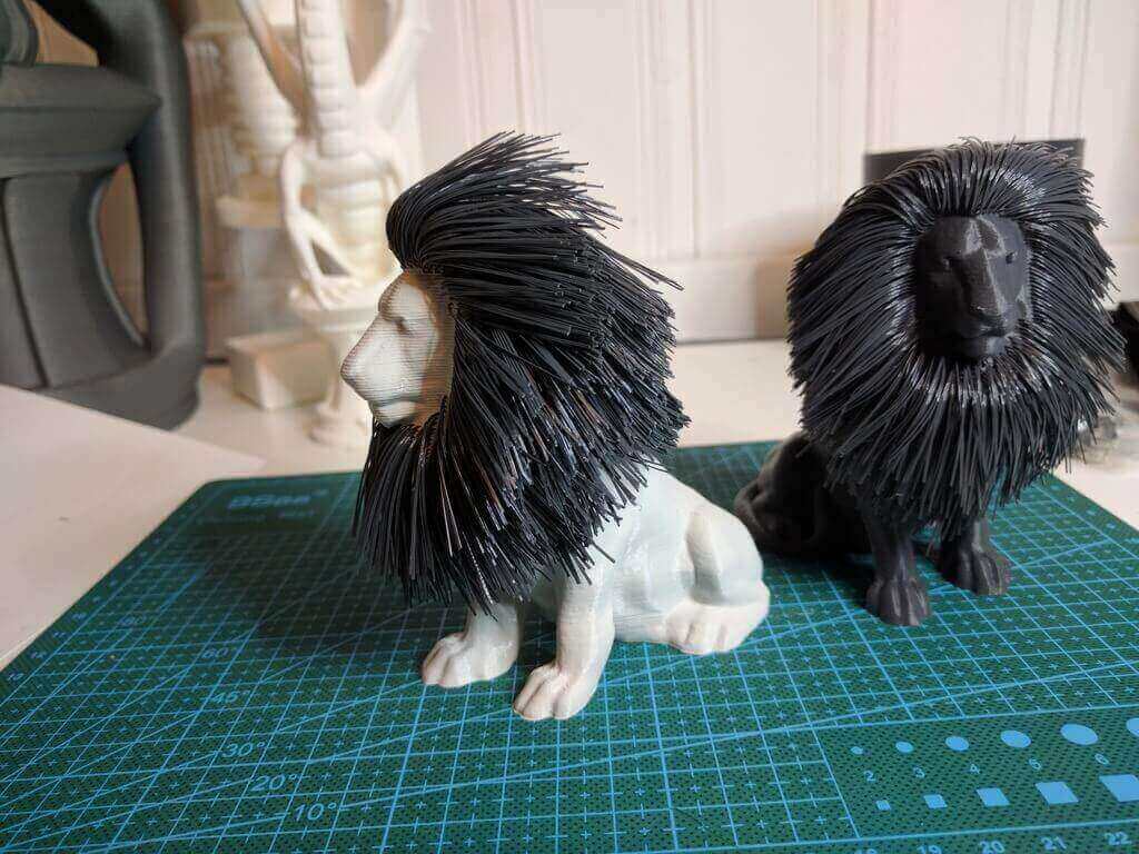 hairy lion