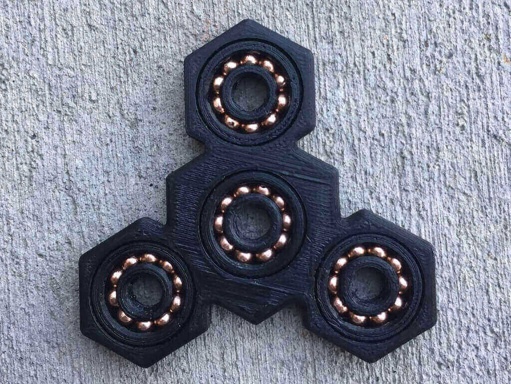Image of Best 3D Printed Fidget Spinners: Mini Ninja Star