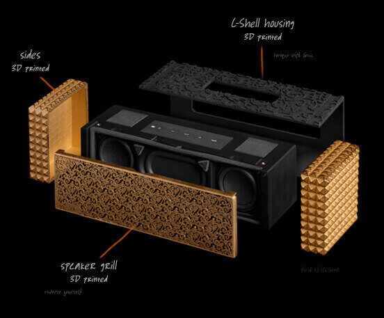 V-Moda Remix: Bluetooth Speaker Customized With 3D Printing