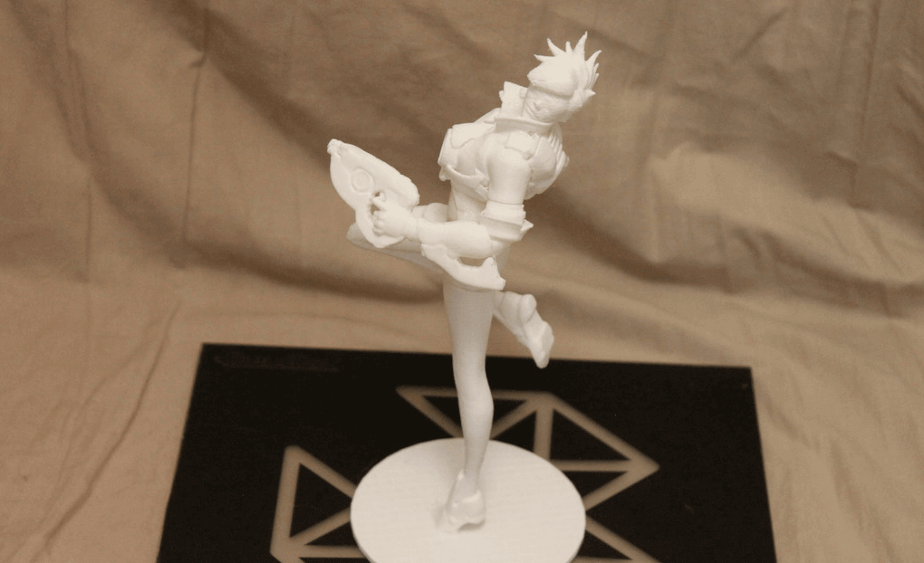 Image of Overwatch 3D Models to 3D Print: Tracer Figurine