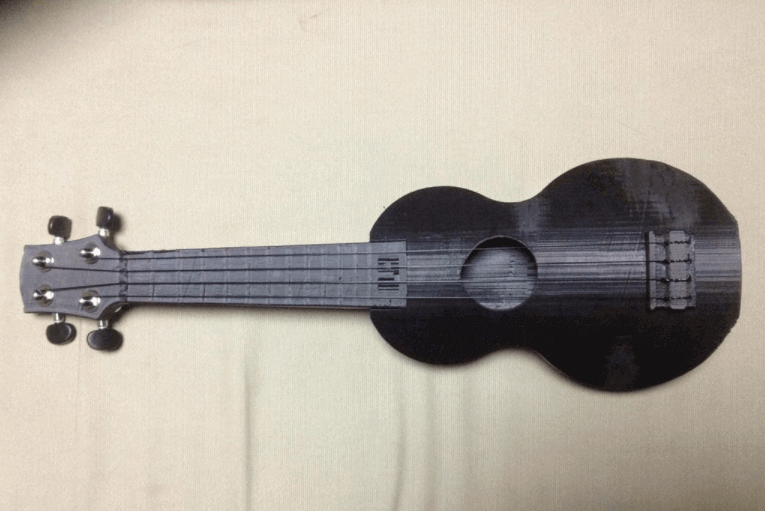 Image of Homemade Instruments to DIY or 3D Print: Playable Ukulele