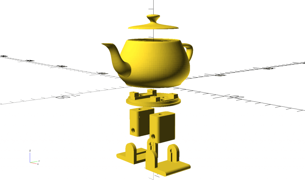 dancing teapot