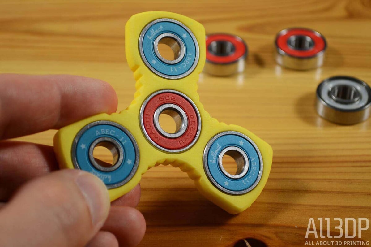 Image of Best Fidget Spinner Toys to Buy or DIY: Porda Tri-Spinner v3