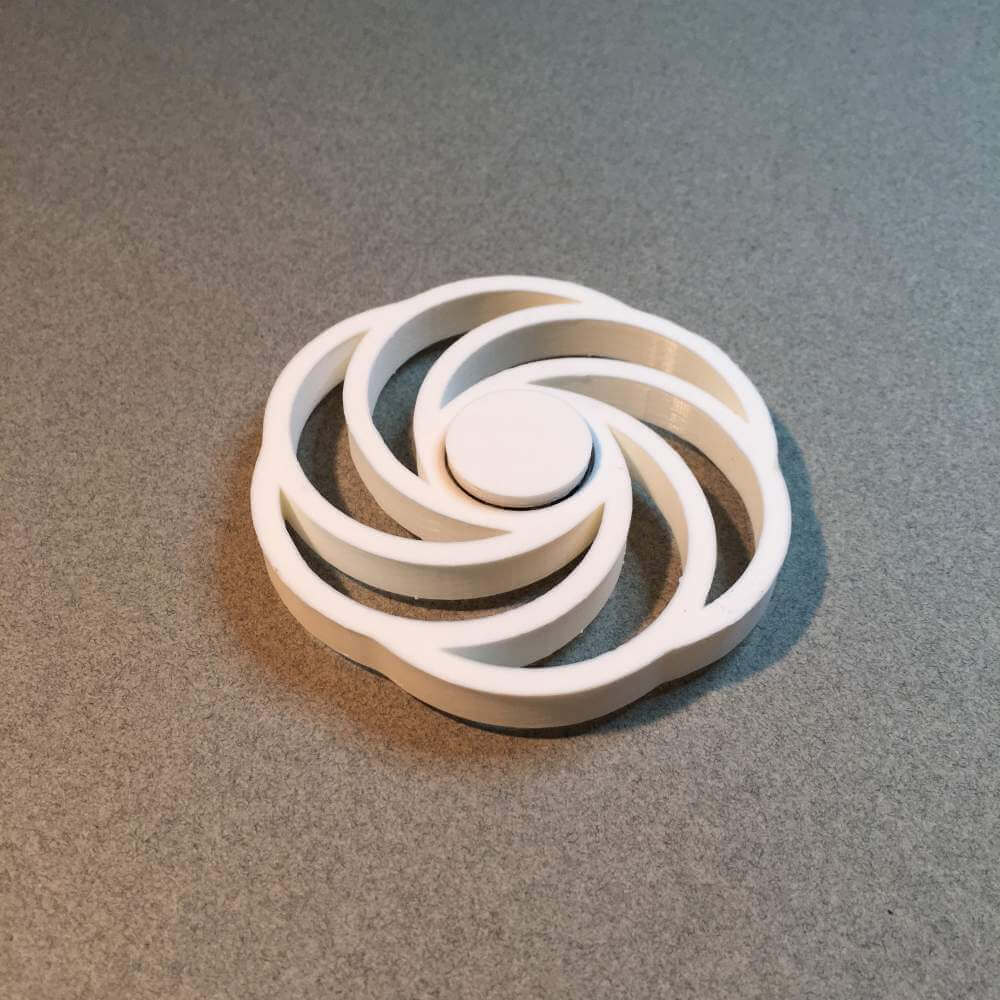 Image of Best 3D Printed Fidget Spinners: Twirl Hand Spinner