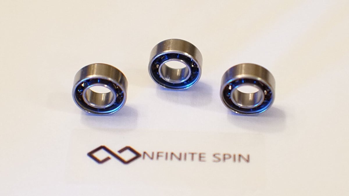 Image of Best Fidget Spinner Bearings: Infinite Spin R188 Hybrid Ceramic Bearing
