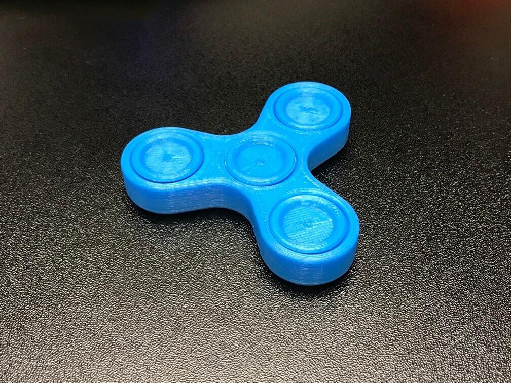 Image of Best 3D Printed Fidget Spinners: One Piece Print