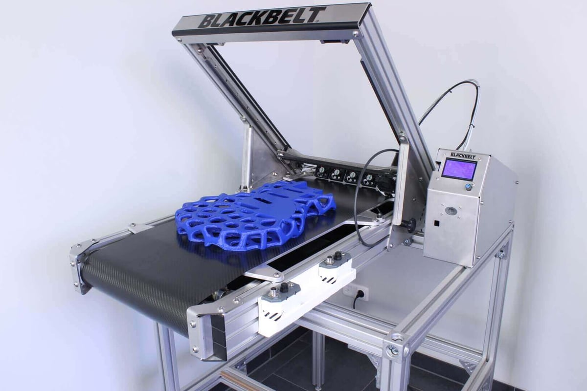 Updated Blackbelt 3D Printer