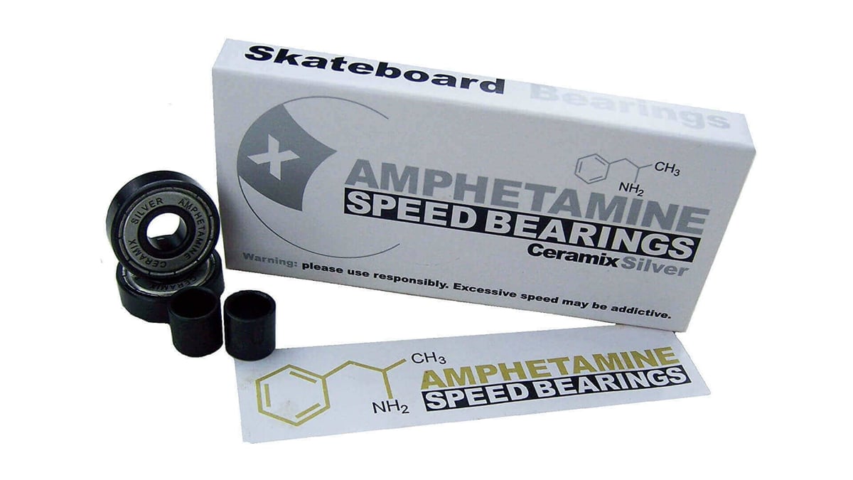 Image of Best Fidget Spinner Bearings: Amphetamine Ceramix Silver