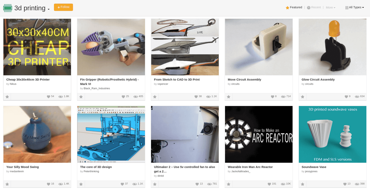 Image of Free STL Files, Free 3D Printer Files, Free 3D Print Models: Instructables