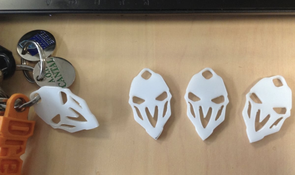 Image of Overwatch 3D Models to 3D Print: Reaper Keyring