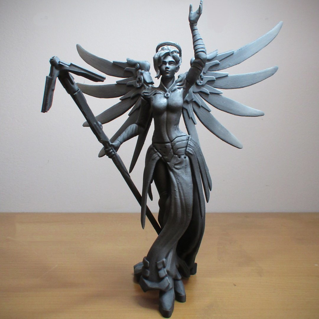 Image of Overwatch 3D Models to 3D Print: Mercy Full Figure