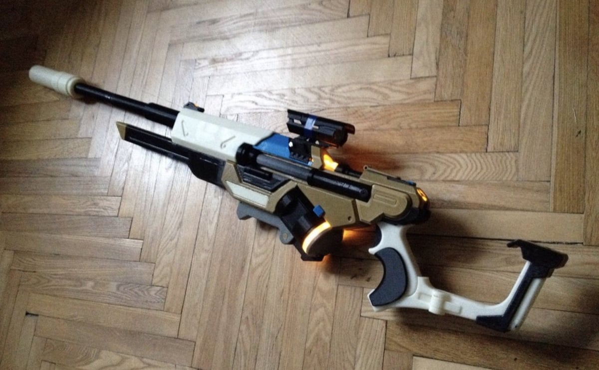 Image of Overwatch 3D Models to 3D Print: Ana Amari's Sniper Rifle