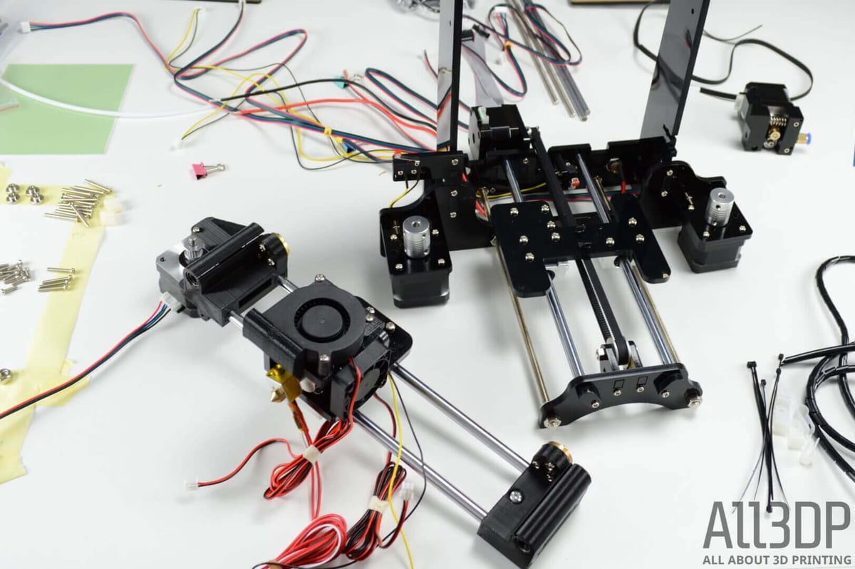 how to build a cheap DIY 3D printer kit
