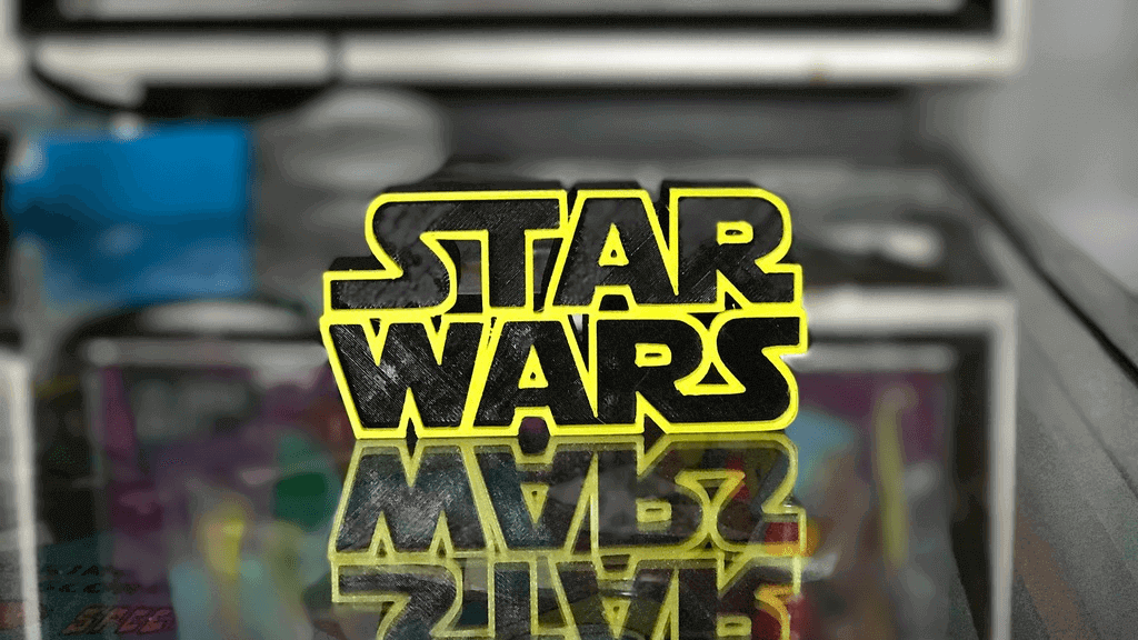 3D Printed Star Wars Logo