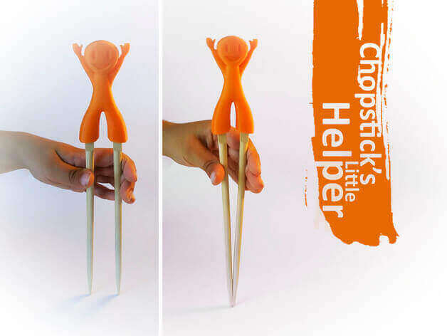 Image of 10 Things Worth Printing with a 3D Printing Service: Chopsticks Little Helper