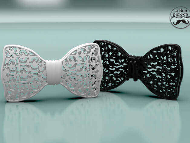 Image of 10 Things Worth Printing with a 3D Printing Service: Fancy Bow Tie