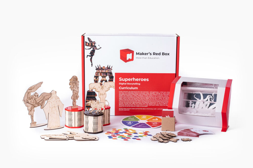 Image of Teacher's Guide to 3D Printing Curriculum: Maker's Red Box