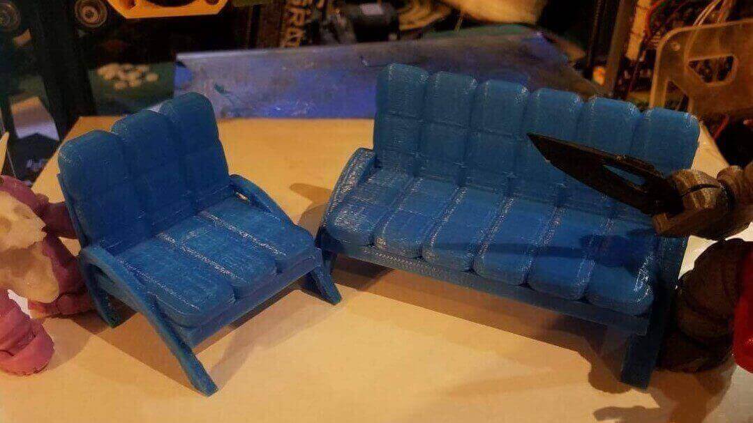 Image of DIY Barbie Accessories: Tuftguy Chair and Couch