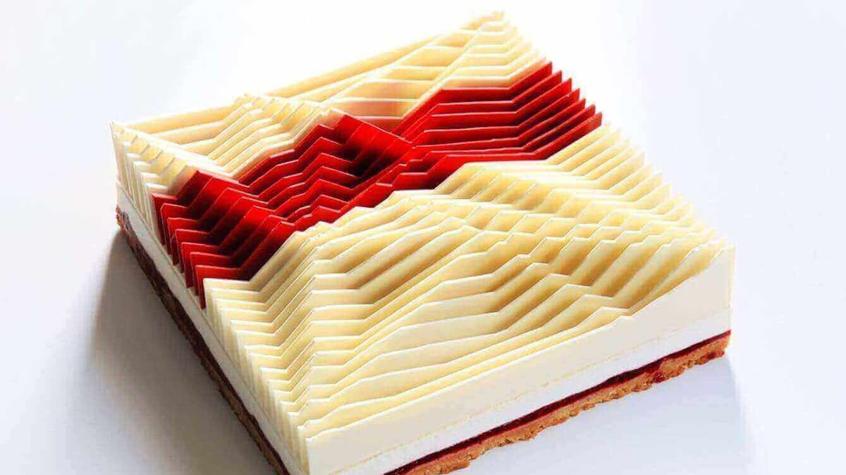 Dinara Kasko Creates New Pieces of Pastry Art with 3D Printed Cake Molds