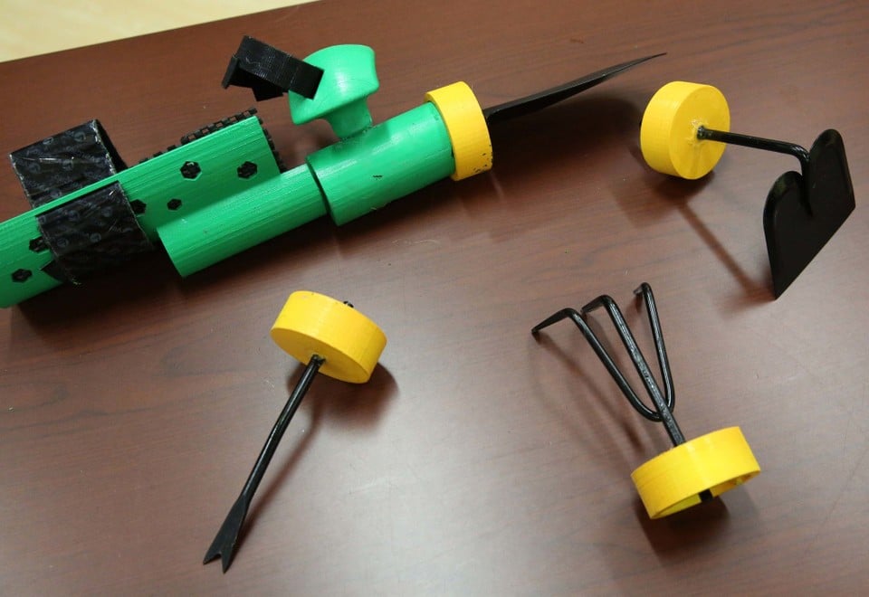 Another assistive tool, the Garden Buddy, designed by Chris Weirsma