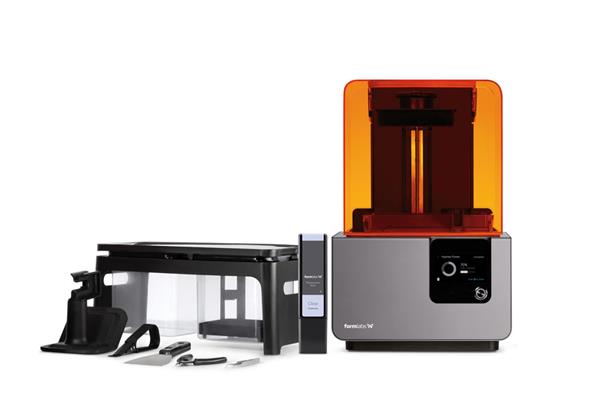 SLA 3D printers like the Formlabs Form 2 can be used to print the degradable biomaterials