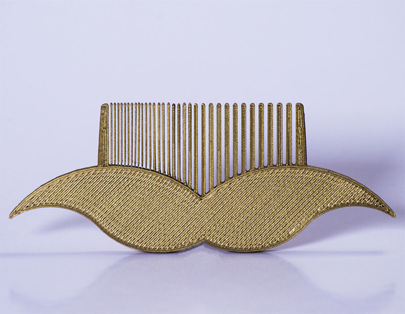 Image of Movember 3D Printing Projects: Movember Comb