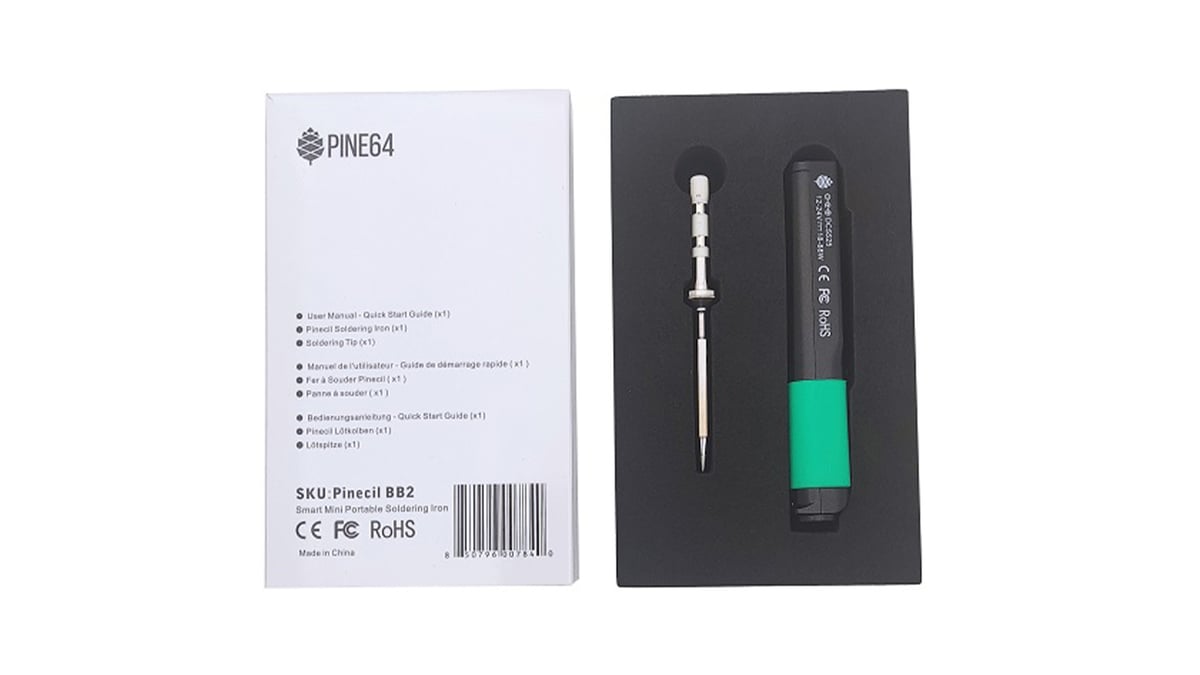 Image of 3D Printing Gift Ideas: Pinecil V2 Smart Mini Portable Soldering Iron