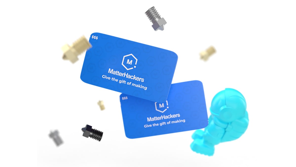 Image of 3D Printing Gift Ideas: MatterHackers Gift Card