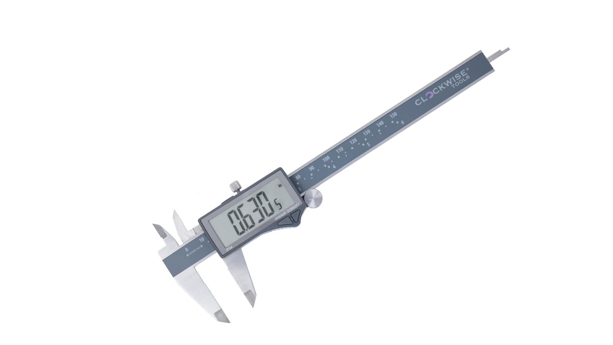 Image of 3D Printing Gift Ideas: Clockwise Tools DCLR-0605 Electronic Digital Caliper
