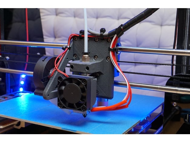 Image of Anet A8 Upgrades and Mods: Customizable E3D v6 Carriage / Bowden Mount