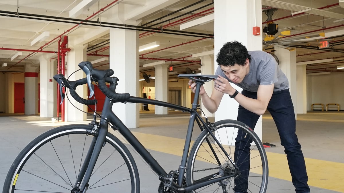 Image of MakerBot Design Series: The Bike Saddle: Print the Finished Design
