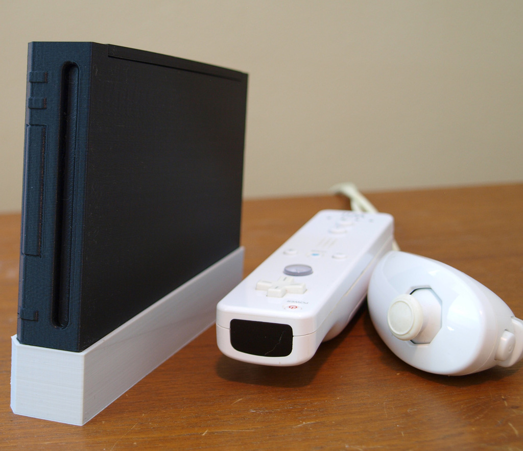 Imagen de Carcasa Raspberry Pi 3 personalizada para imprimir en 3D: Carcasa Wii Pi