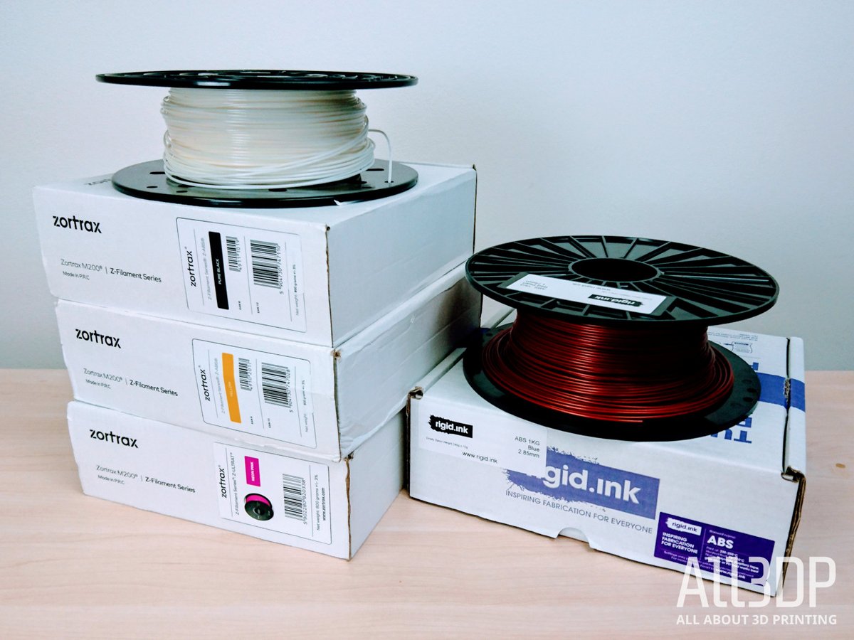 Image of Zortrax M200 Review: Filament