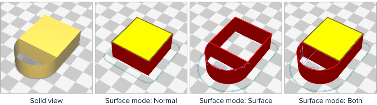 Cura 3D Slicer Cura Slicing Software Surface Mode