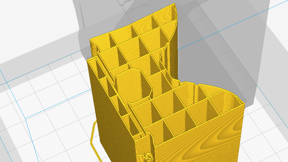 What 10% density looks like in Cura