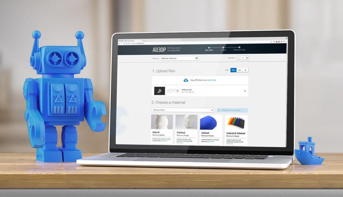Compare the best 3D printing services here!